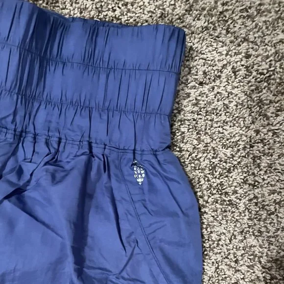 Free People Movement The Way Home Shorts African Violet blue purple Small EUC - Picture 2 of 3